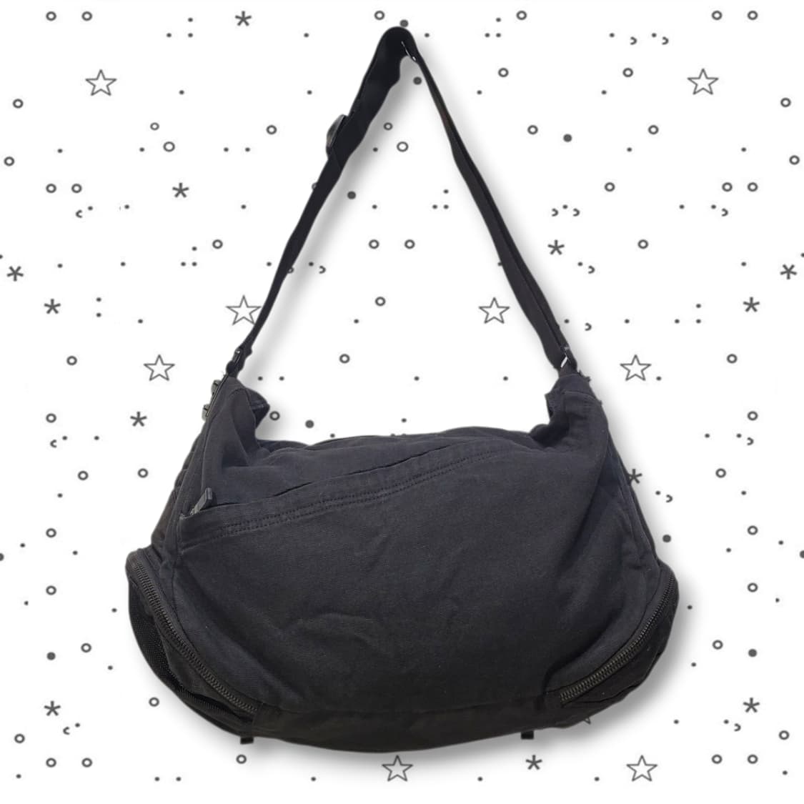 DOHC Y2K 하프문 블랙 숄더백 상품이미지2