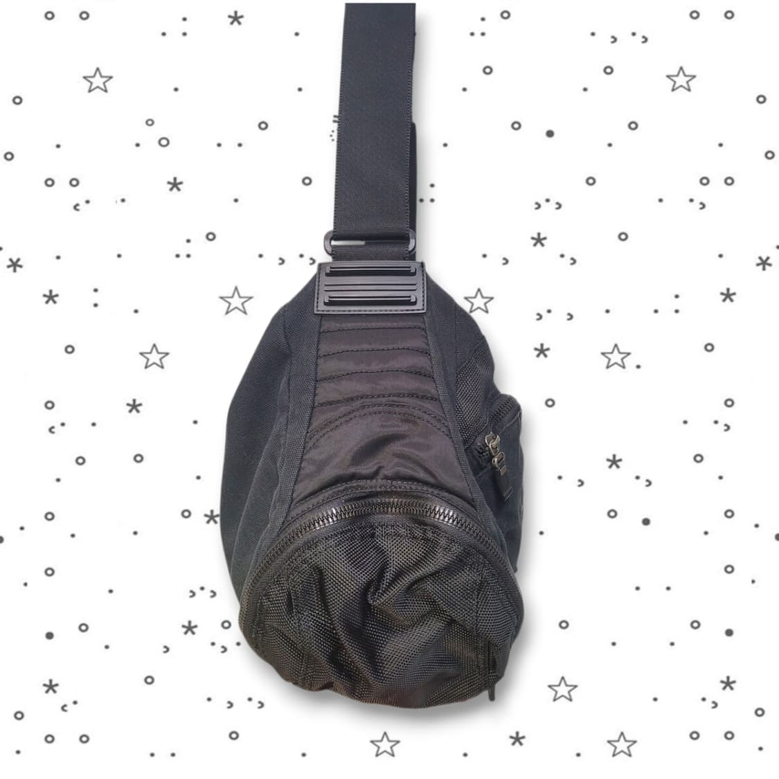 DOHC Y2K 하프문 블랙 숄더백 상품이미지4