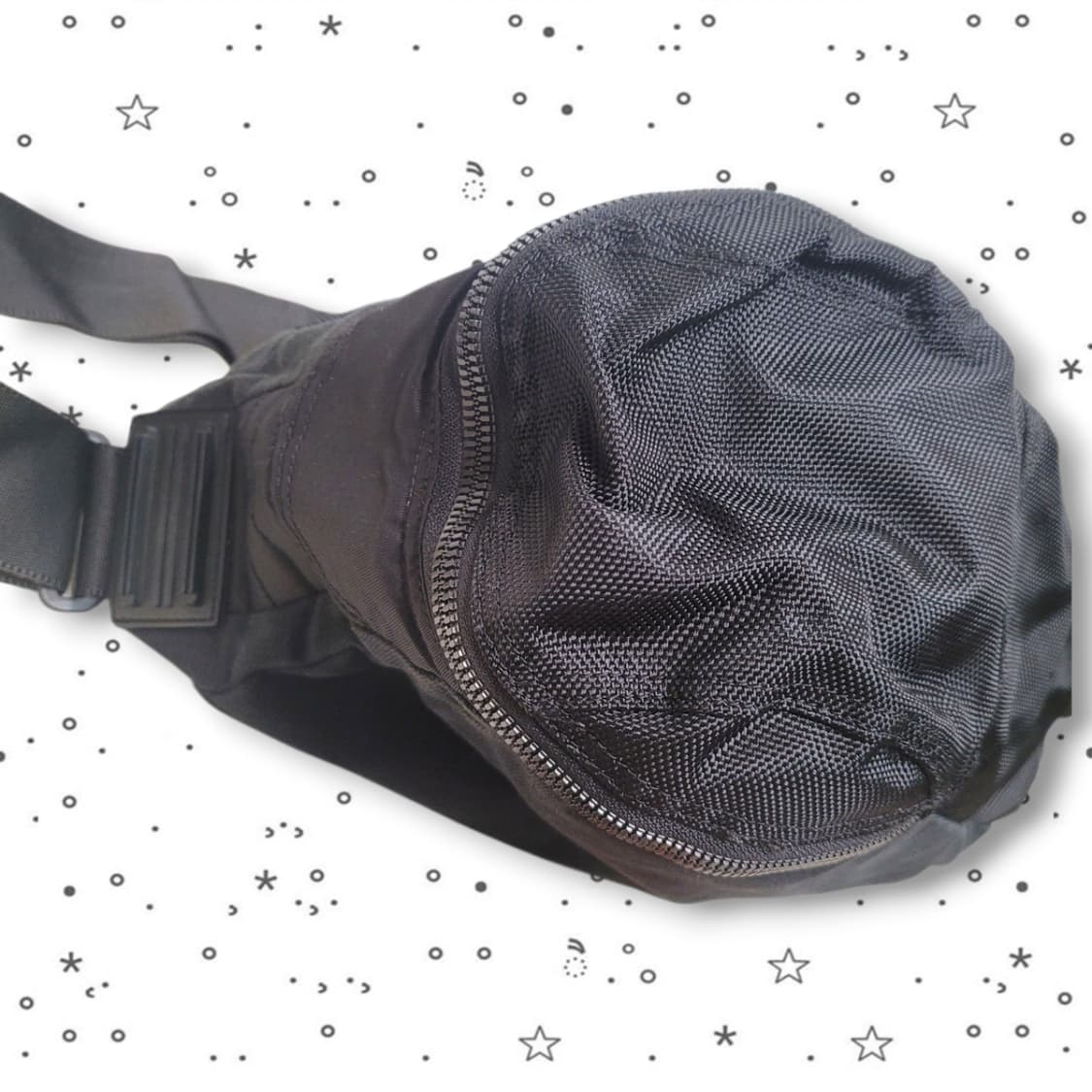 DOHC Y2K 하프문 블랙 숄더백 상품이미지6