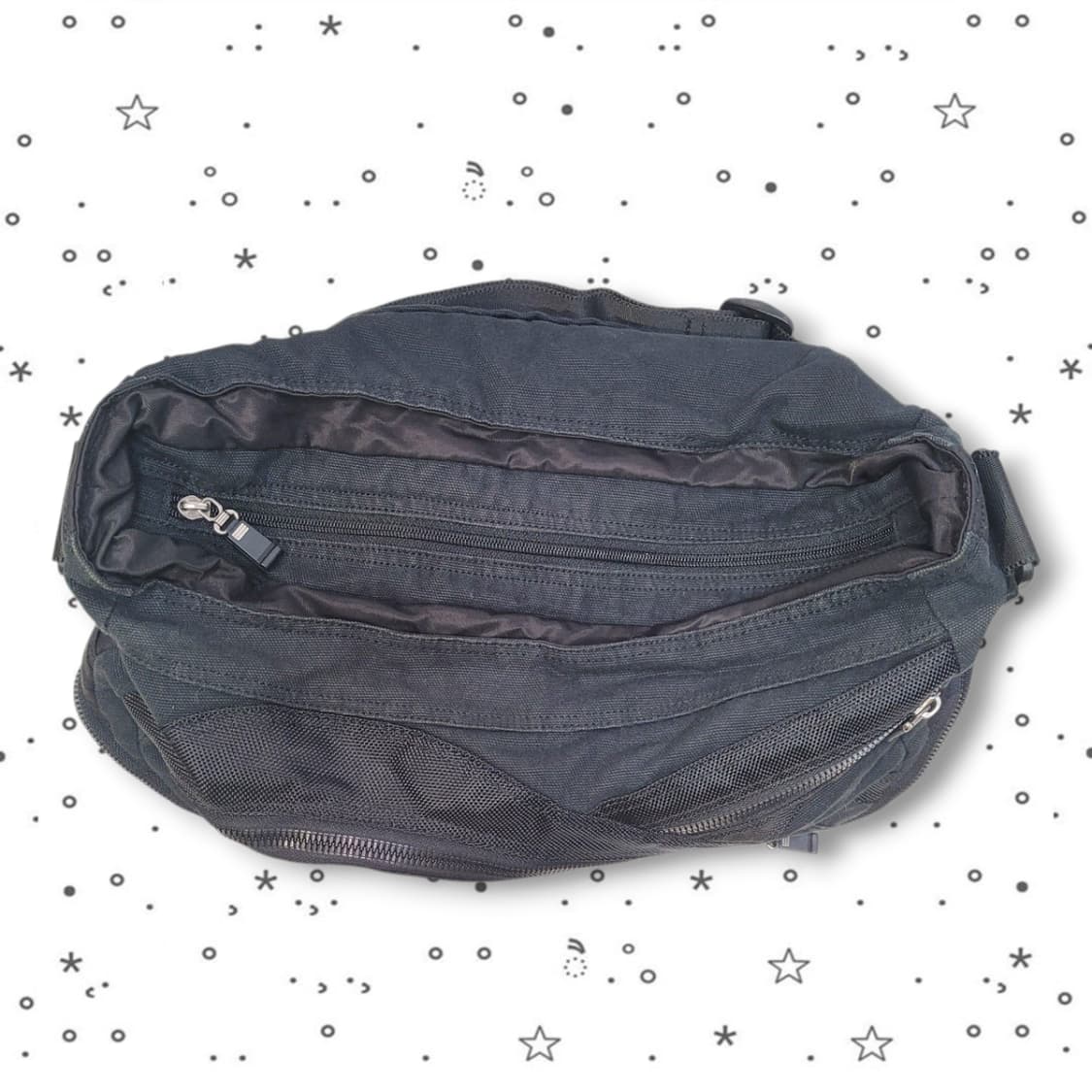 DOHC Y2K 하프문 블랙 숄더백 상품이미지8