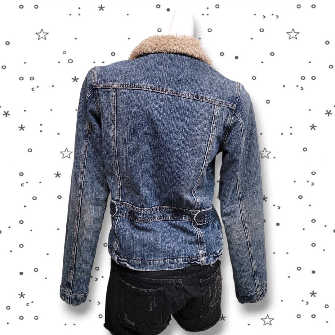 [90] 아베크롬비 양털 퍼 데님 자켓 상품이미지5