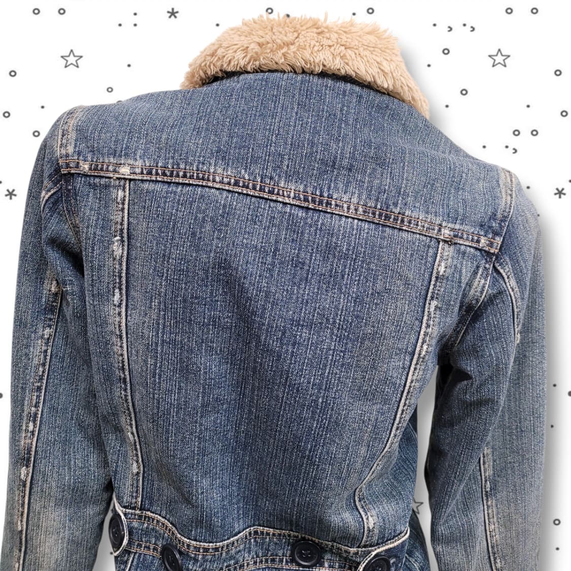 [90] 아베크롬비 양털 퍼 데님 자켓 상품이미지6