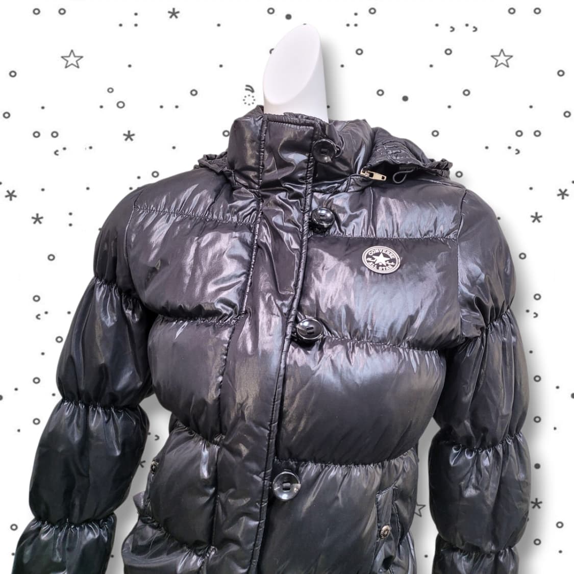 [85] CONVERSE 컨버스 덕다운 패딩 점퍼 자켓 상품이미지2