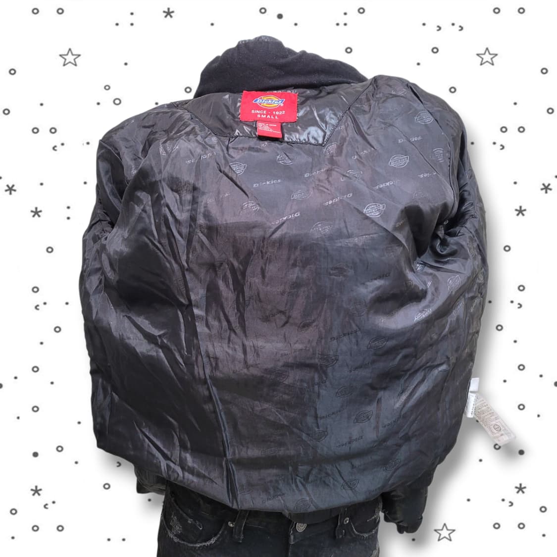 [S] Dickies 디키즈 퀼팅 퍼 후드 갸루 y2k 숏패딩 상품이미지10