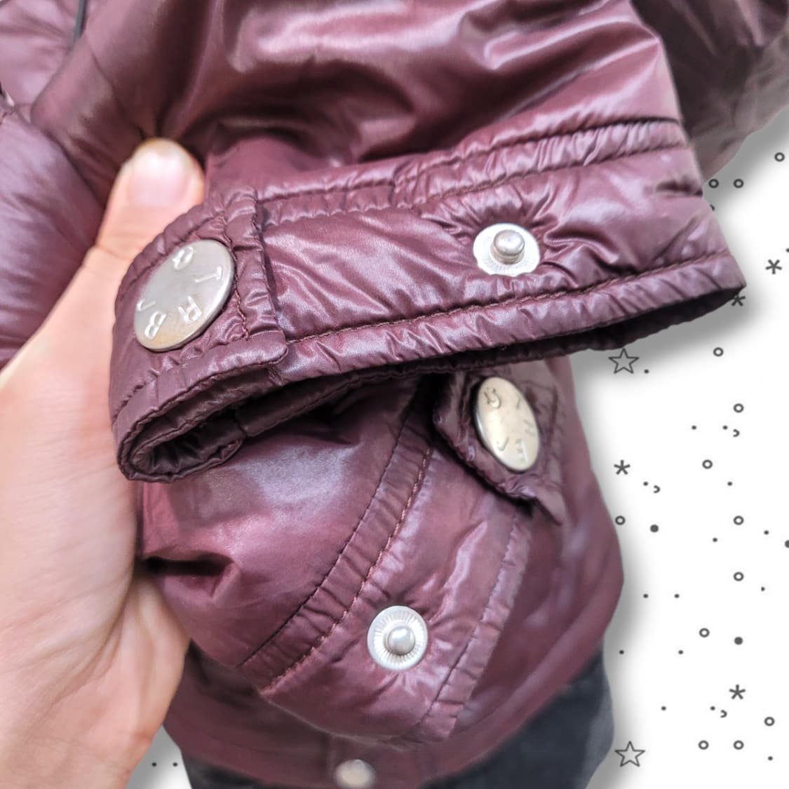 [S] 트루릴리전 슬림 집업 갸루 y2k 패딩 상품이미지4