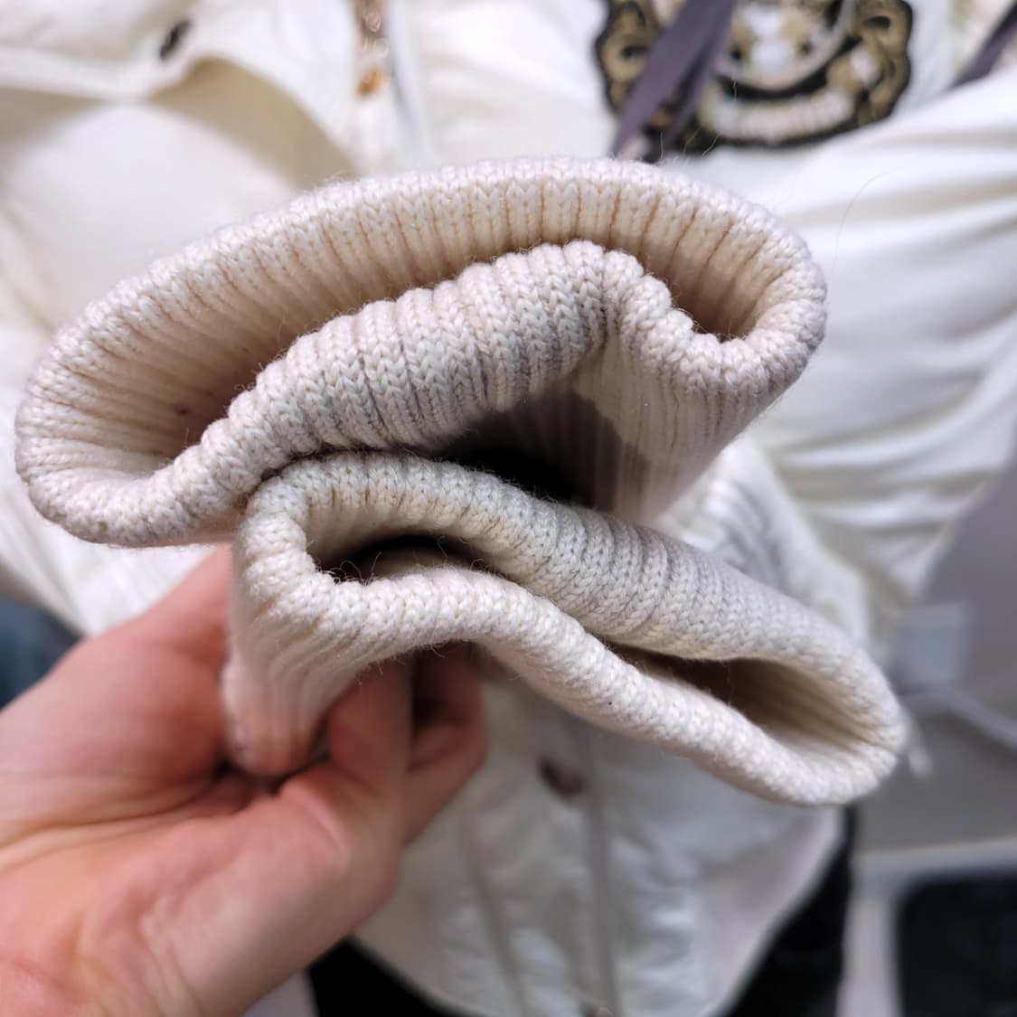 [S] ASK 에스크 슬림 갸루 y2k 숏패딩 상품이미지5