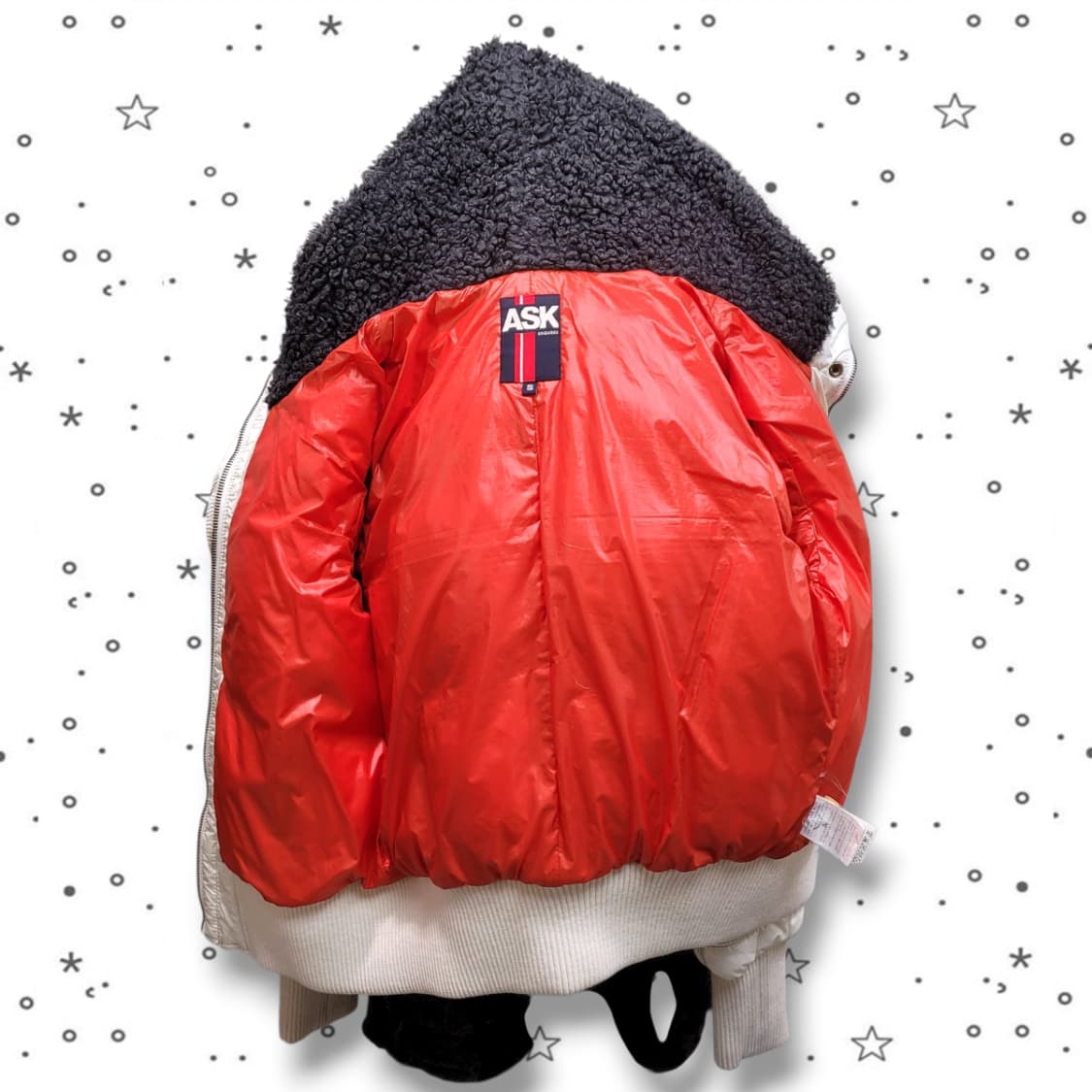 [S] ASK 에스크 슬림 갸루 y2k 숏패딩 상품이미지9