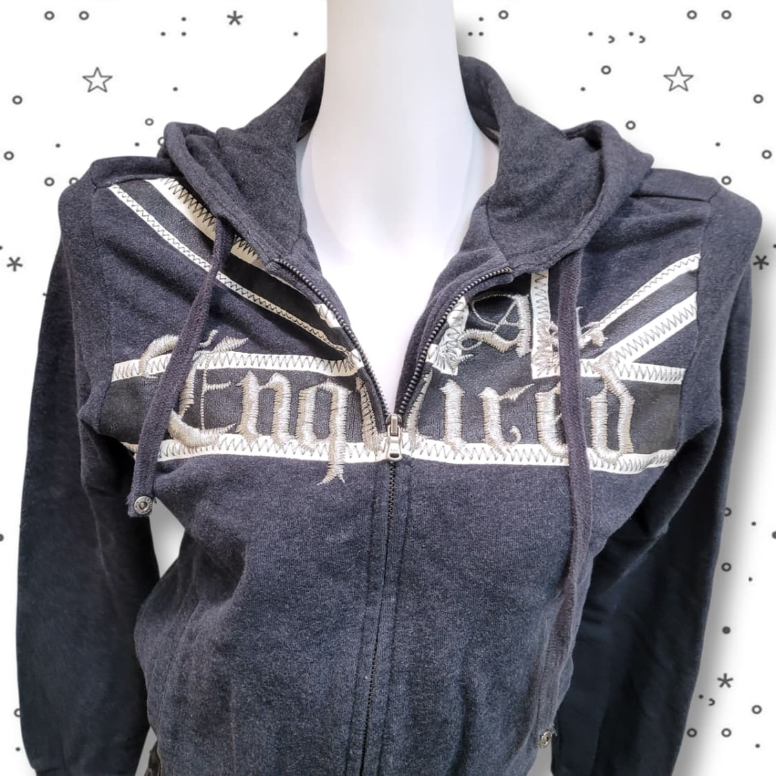 [M] ASK 에스크 레터링 후드집업 상품이미지2