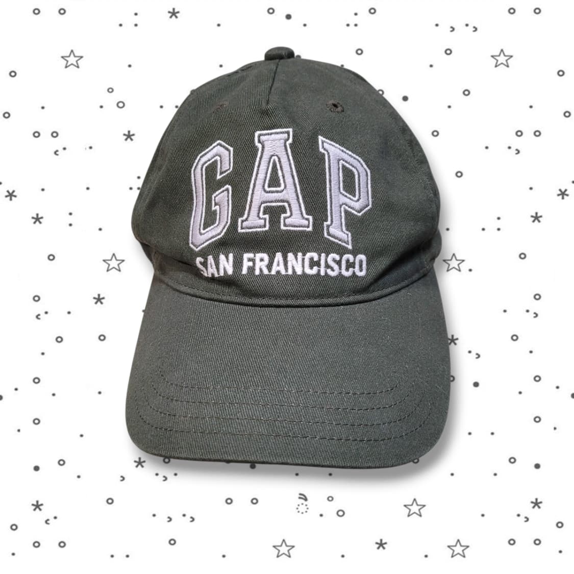 GAP 갭 샌프라시스코  빅로고 카키 볼 캡 모자 상품이미지2