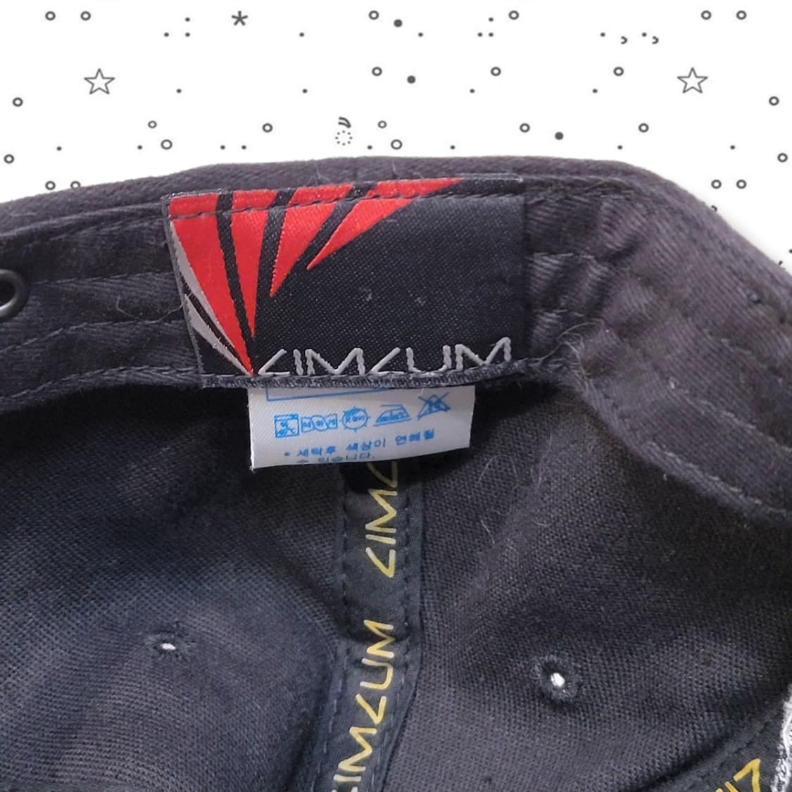 빈티지 스컬 스와로브스키 블랙 볼캡 상품이미지7