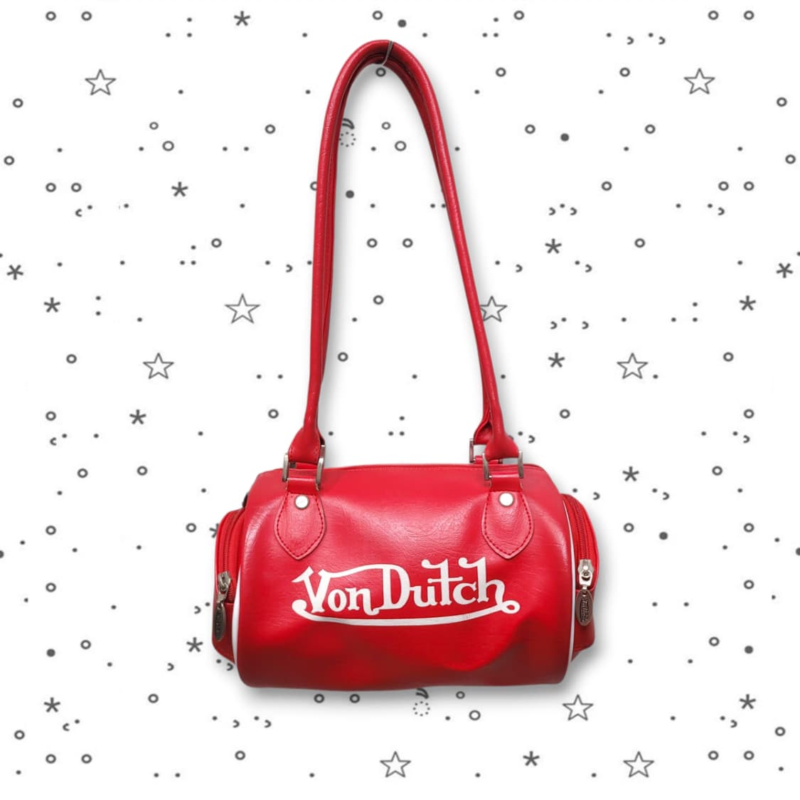 Vondutch 본더치 레드 숄더 토트백 상품이미지1