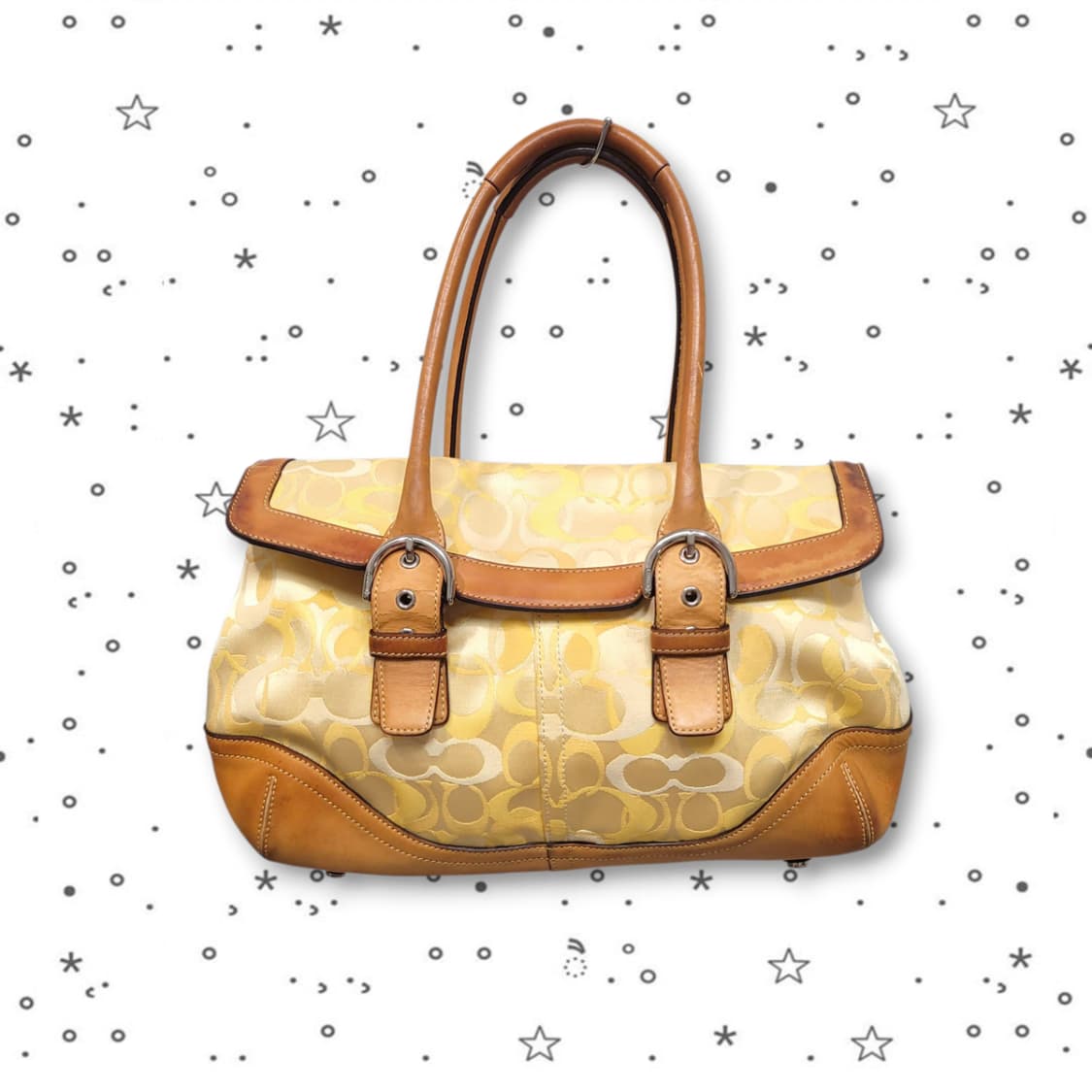 COACH 코치 시그니처 플랩 토트백 상품이미지1