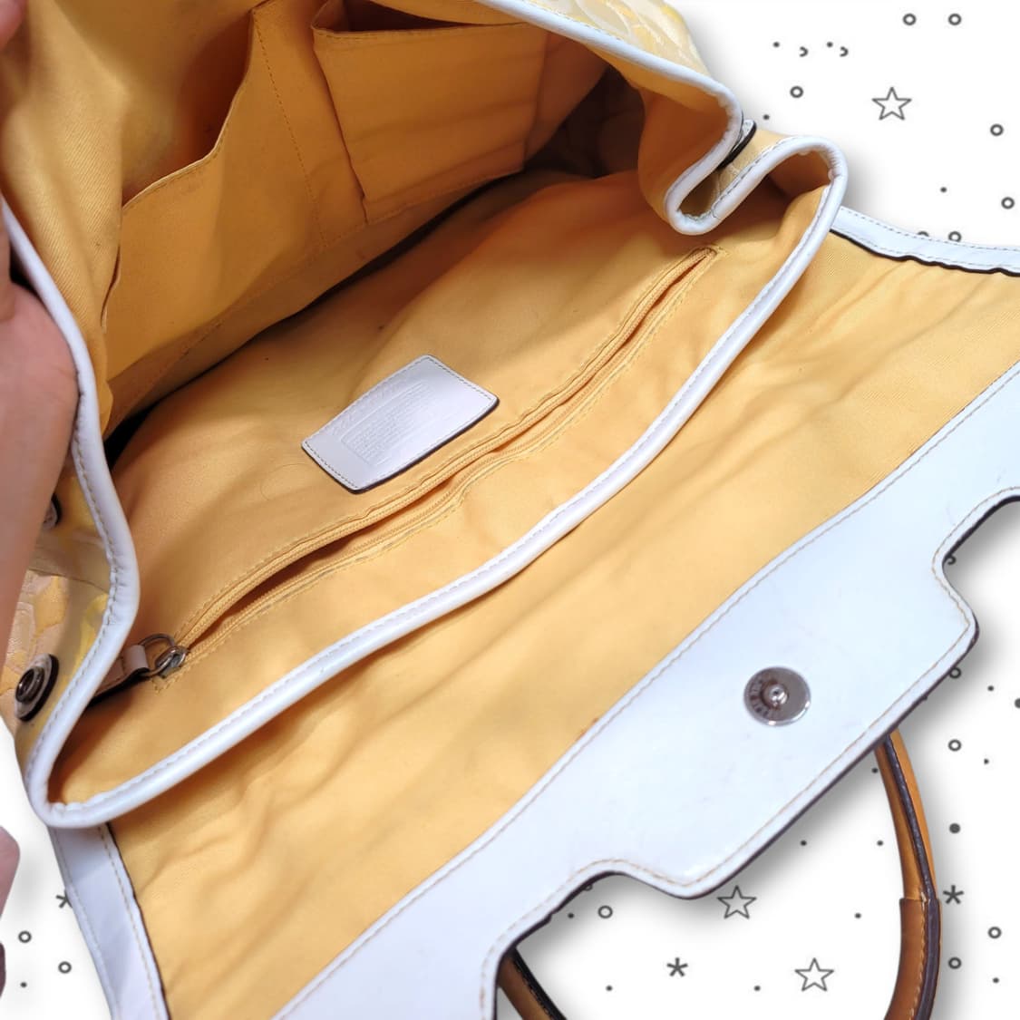 COACH 코치 시그니처 플랩 토트백 상품이미지8