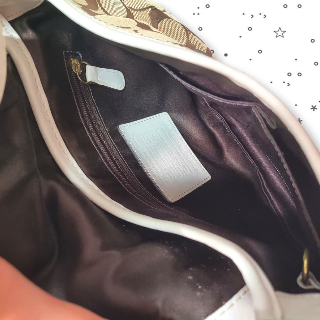 COACH 코치 시그니처 자카드 소호 플랩 숄더백 상품이미지10