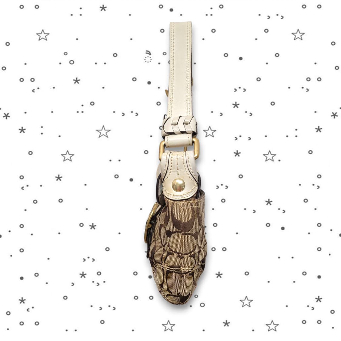 COACH 코치 시그니처 자카드 소호 플랩 숄더백 상품이미지3