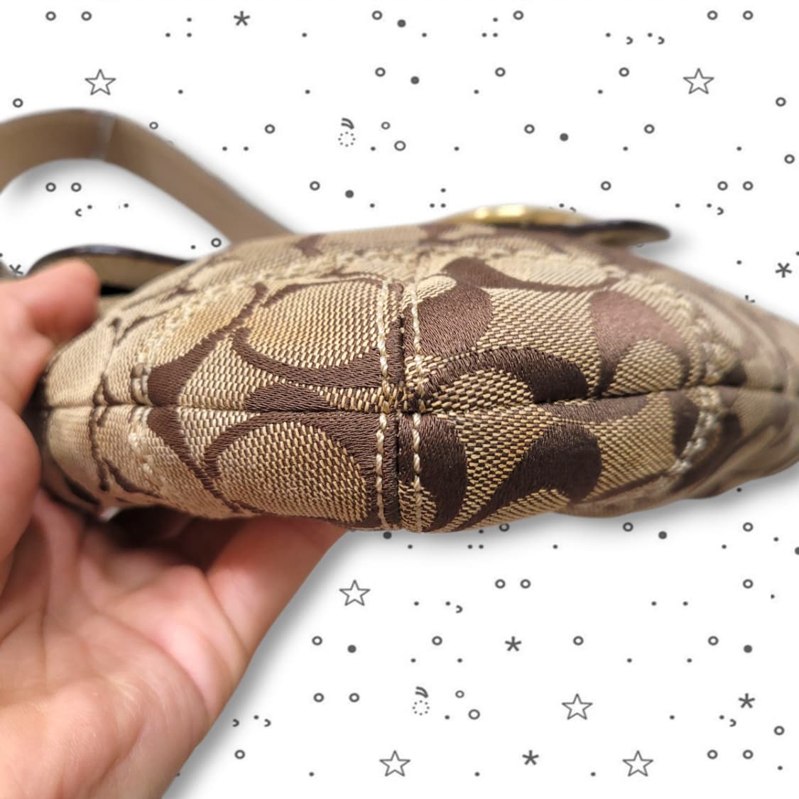 COACH 코치 시그니처 자카드 소호 플랩 숄더백 상품이미지6