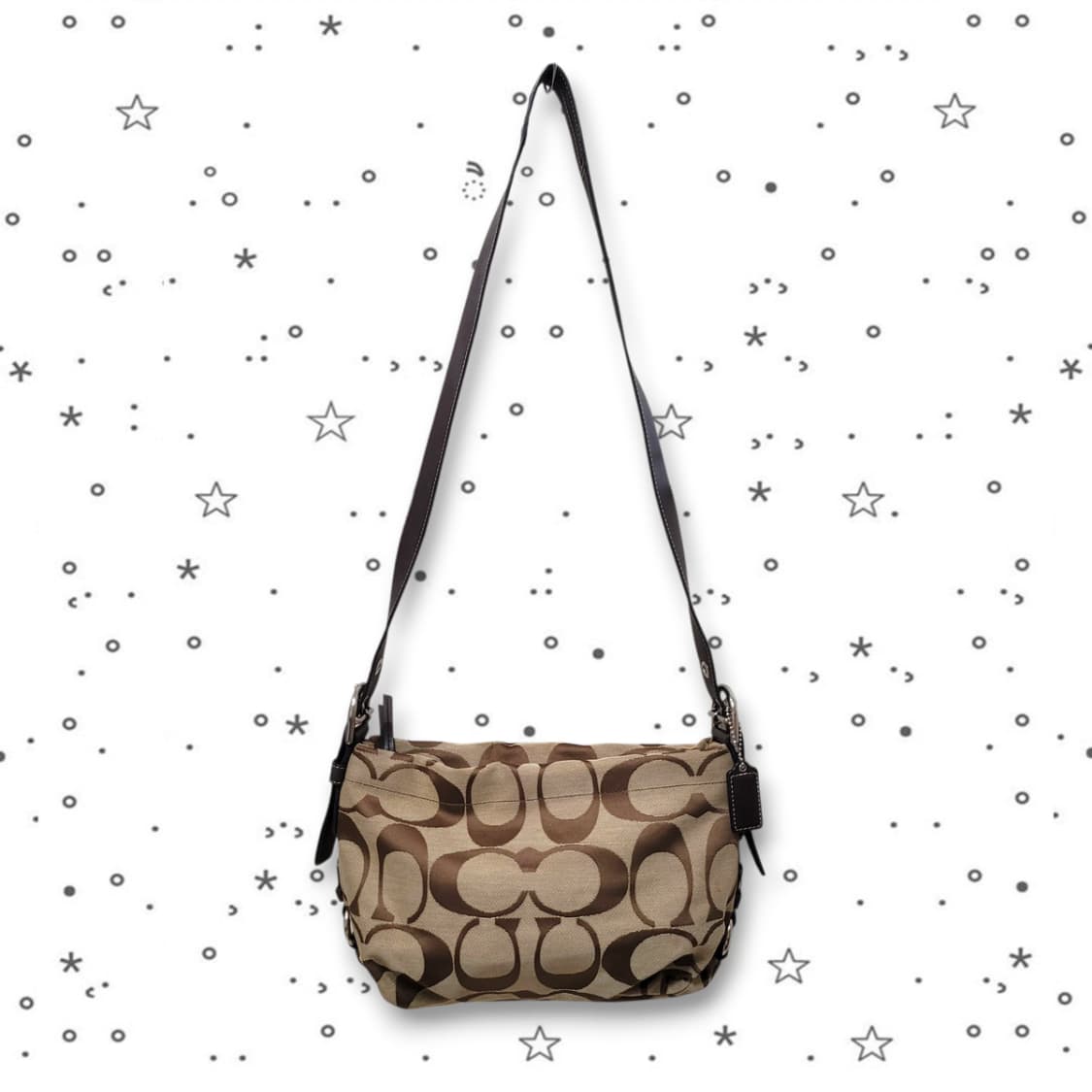 COACH 코치 자카드 숄더 크로스백 상품이미지1