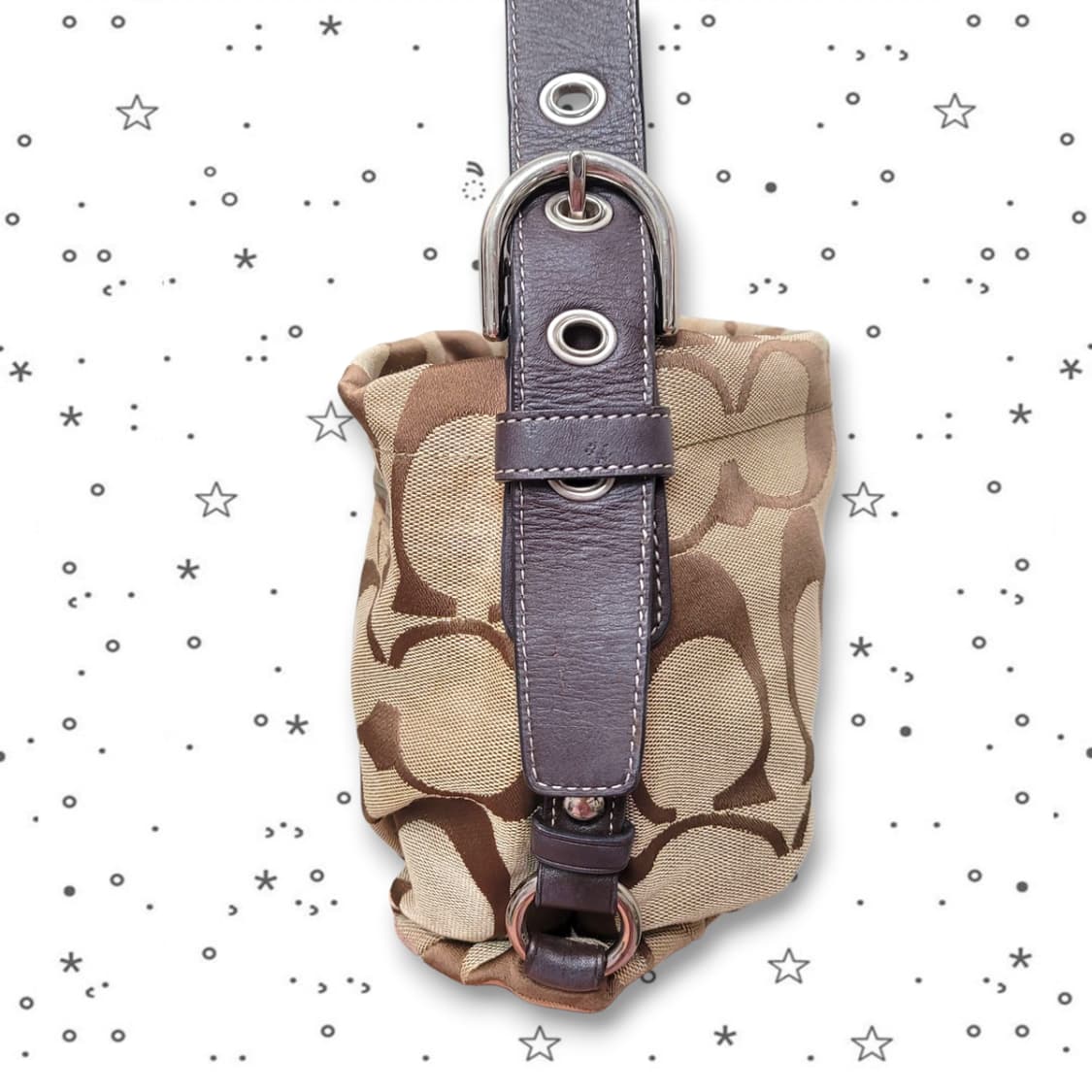 COACH 코치 자카드 숄더 크로스백 상품이미지4