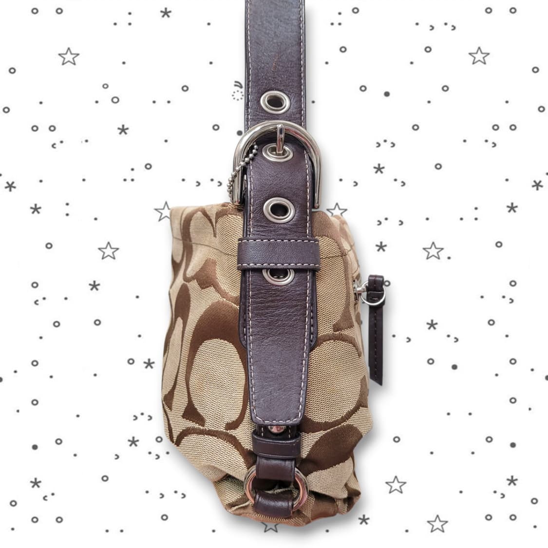 COACH 코치 자카드 숄더 크로스백 상품이미지5