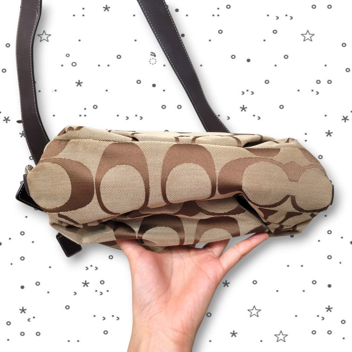 COACH 코치 자카드 숄더 크로스백 상품이미지6