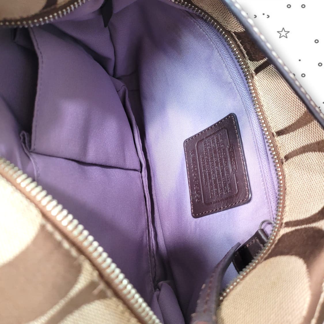 COACH 코치 자카드 숄더 크로스백 상품이미지9