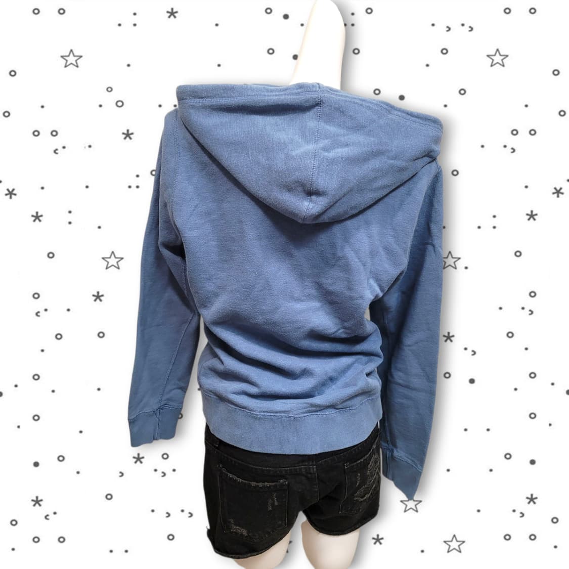 [XS] 아베크롬비 블루 스펠아웃 후드 집업 상품이미지5