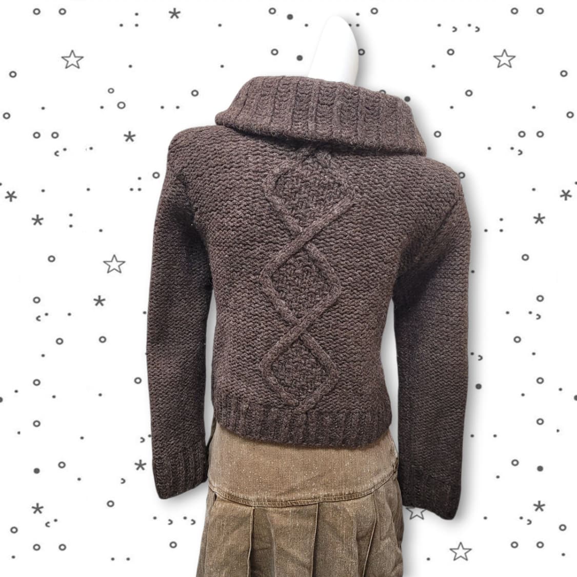 Ray BEAMS 레이빔즈 숄카라 울 니트 모리걸 가디건 상품이미지5