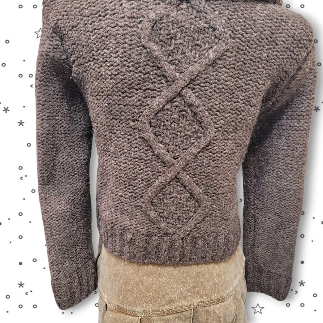 Ray BEAMS 레이빔즈 숄카라 울 니트 모리걸 가디건 상품이미지7