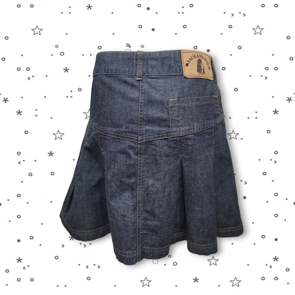 [28] JACK&JILL 잭앤질 데님 플리츠 스커트 상품이미지4