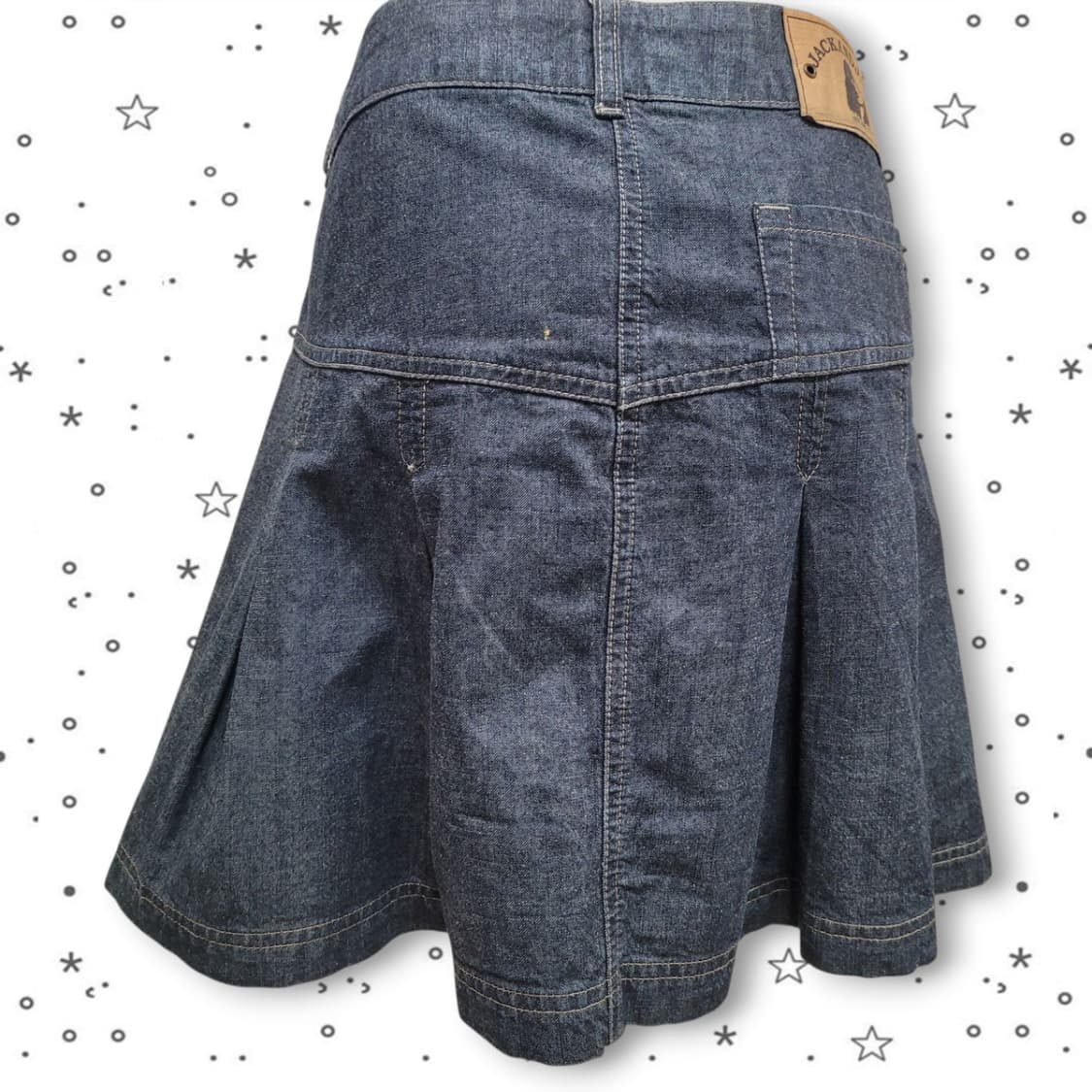 [28] JACK&JILL 잭앤질 데님 플리츠 스커트 상품이미지6