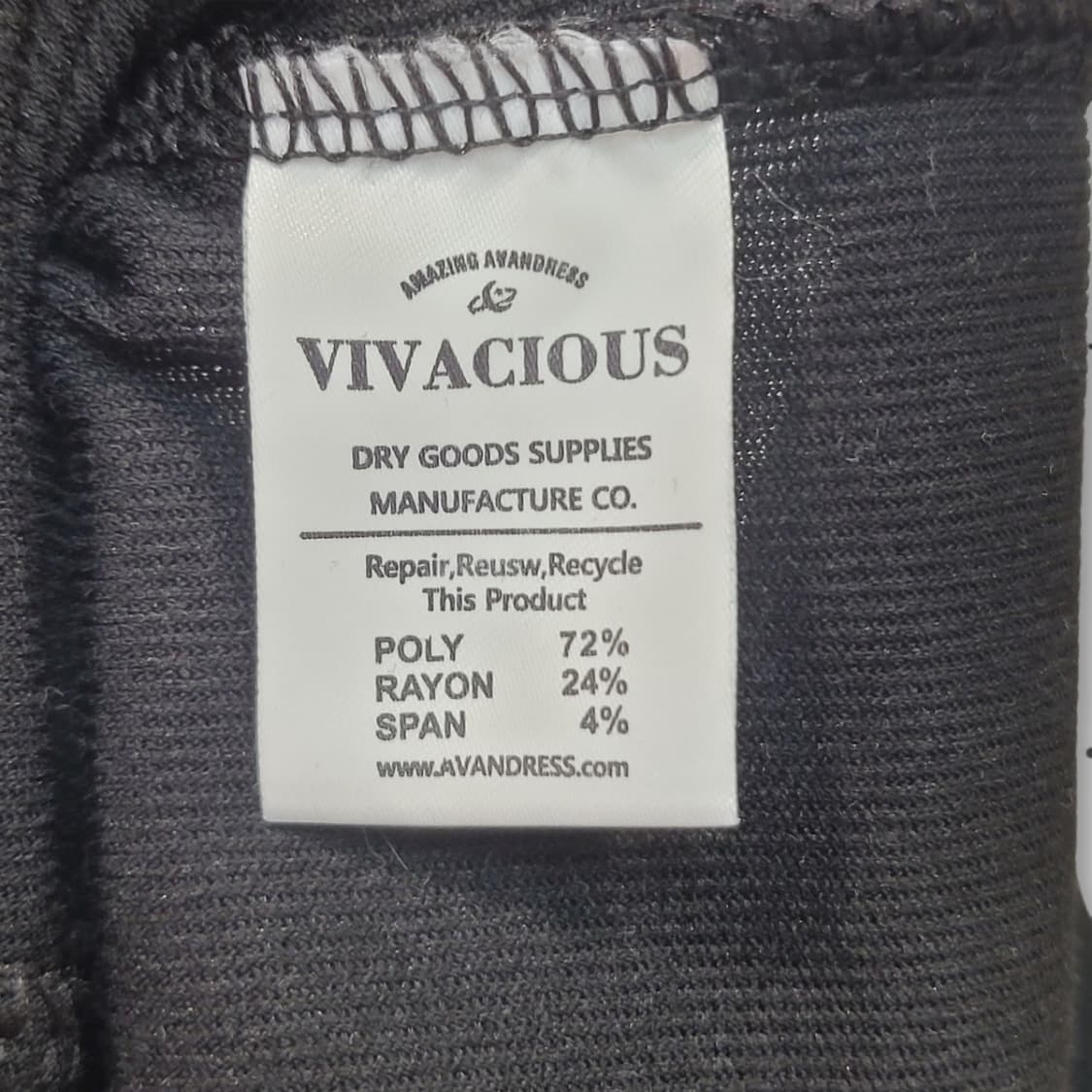 어반드레스 비바셔스 로고 볼레로 탑 슬림 긴팔 티셔츠 상품이미지9