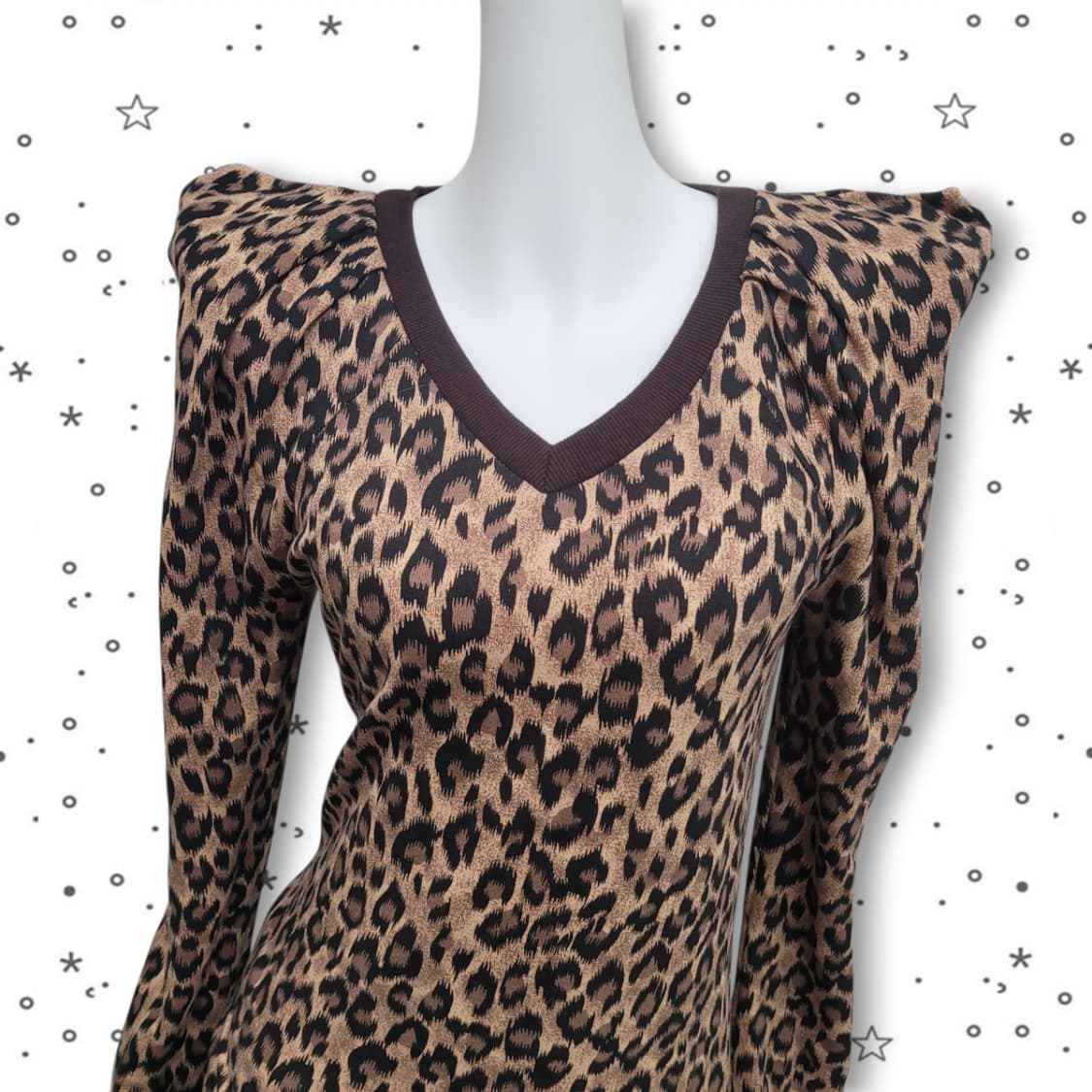 [85] EGOIST 에고이스트 호피 갸루 원피스 상품이미지2