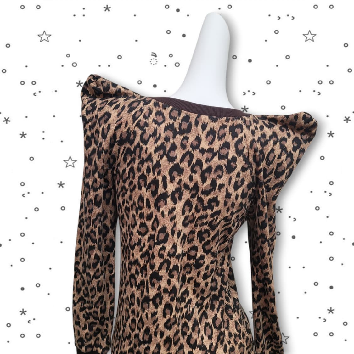 [85] EGOIST 에고이스트 호피 갸루 원피스 상품이미지6