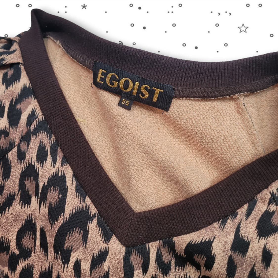 [85] EGOIST 에고이스트 호피 갸루 원피스 상품이미지8