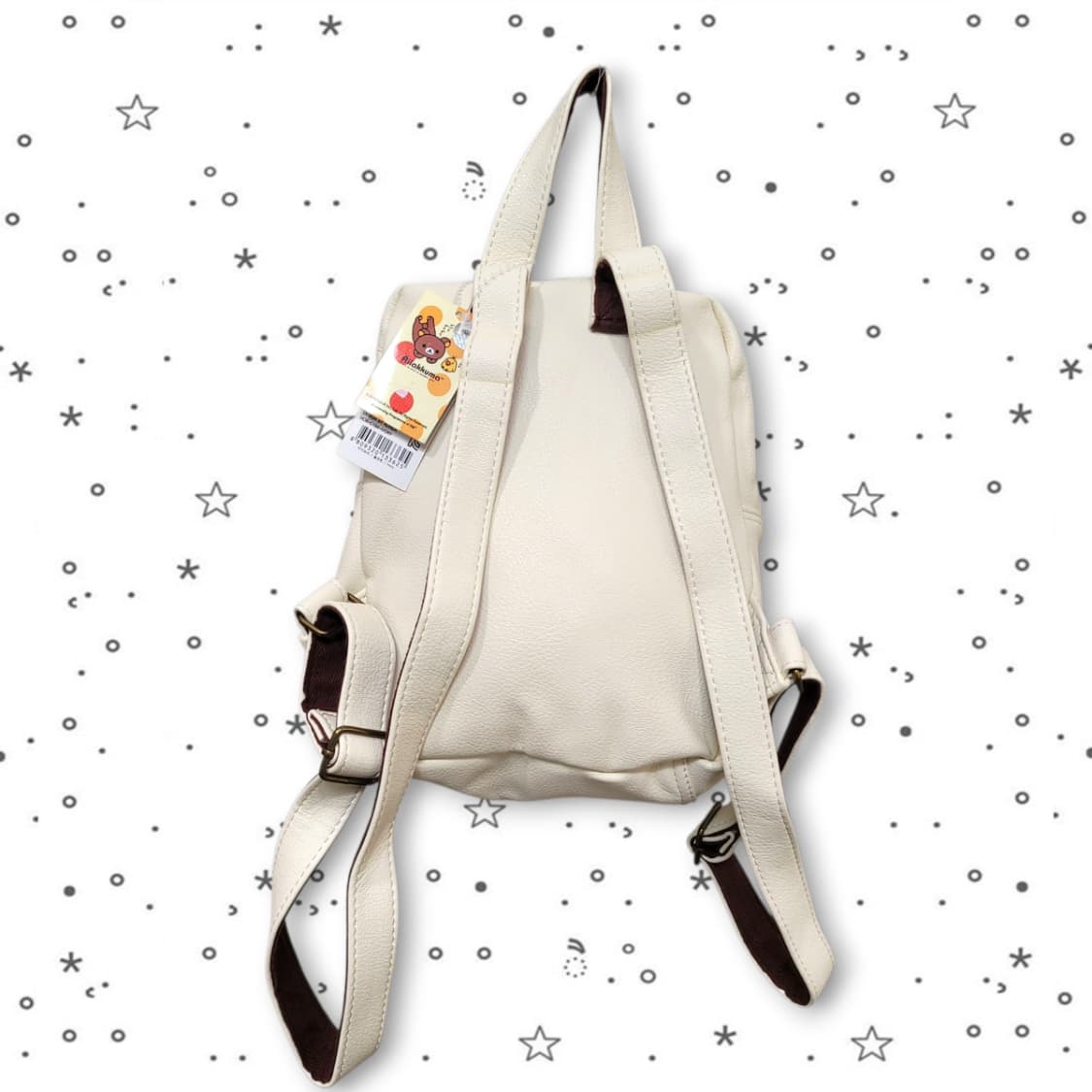 [새제품] Rilakkuma 리락쿠마 스터드 커피 앤 크림 미니 백팩 상품이미지5