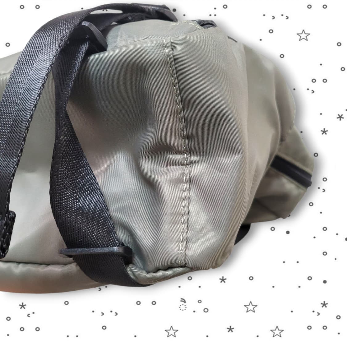 Rilakkuma 리락쿠마 스토어 3WAY 카키 토트 크로스 백팩 상품이미지9