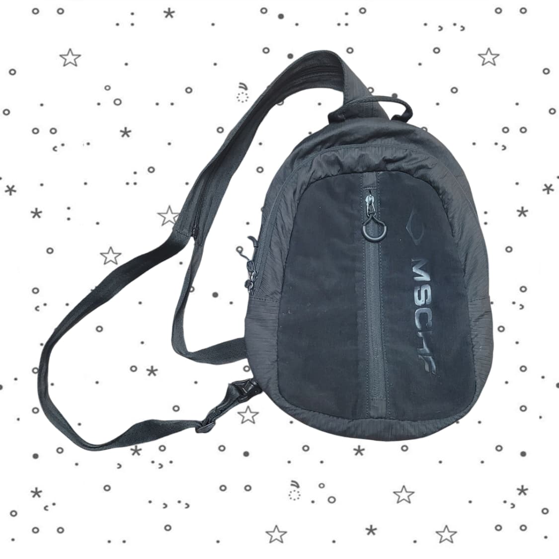 미스치프 투웨이 메쉬 슬링백 블랙 상품이미지1