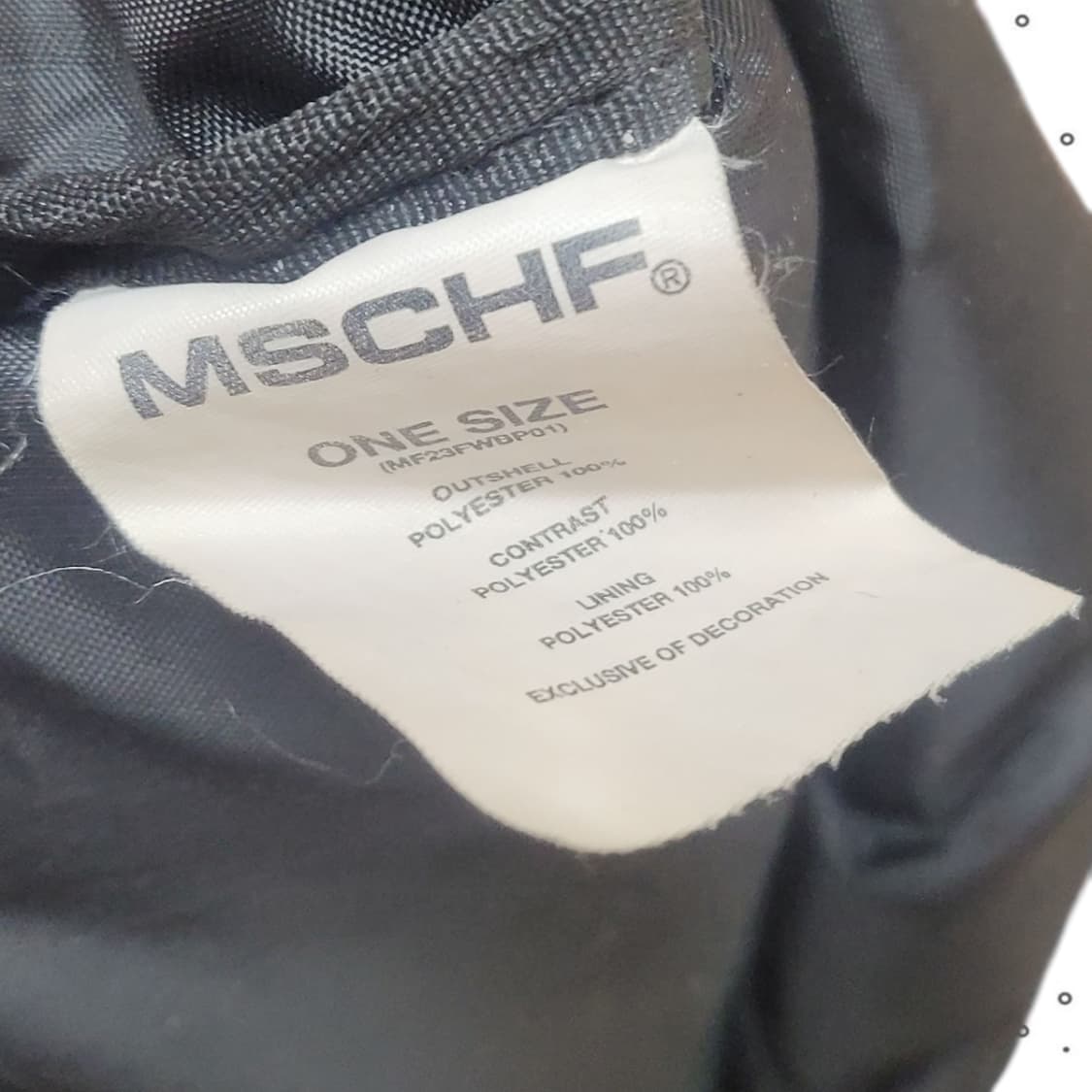 미스치프 투웨이 메쉬 슬링백 블랙 상품이미지10