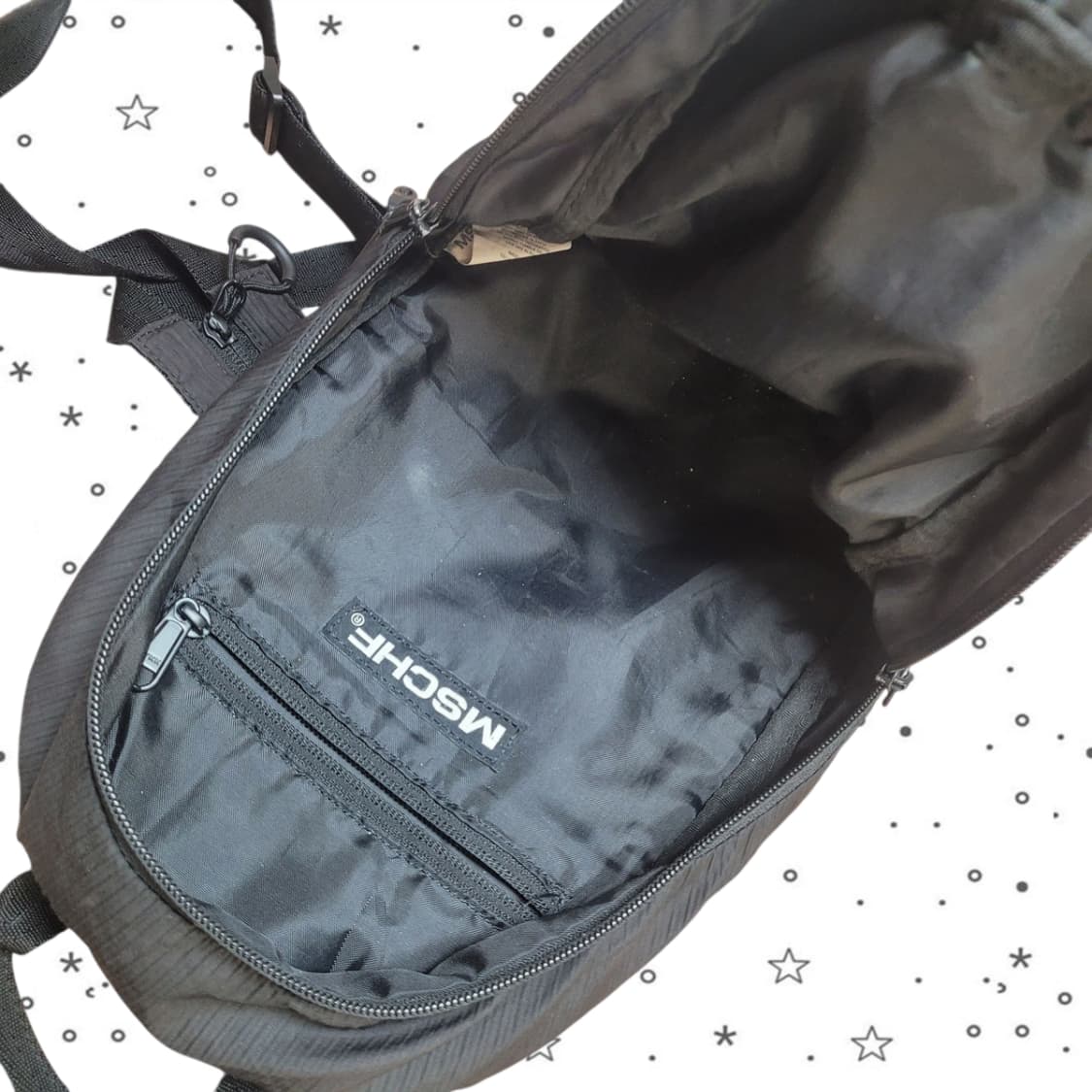 미스치프 투웨이 메쉬 슬링백 블랙 상품이미지8