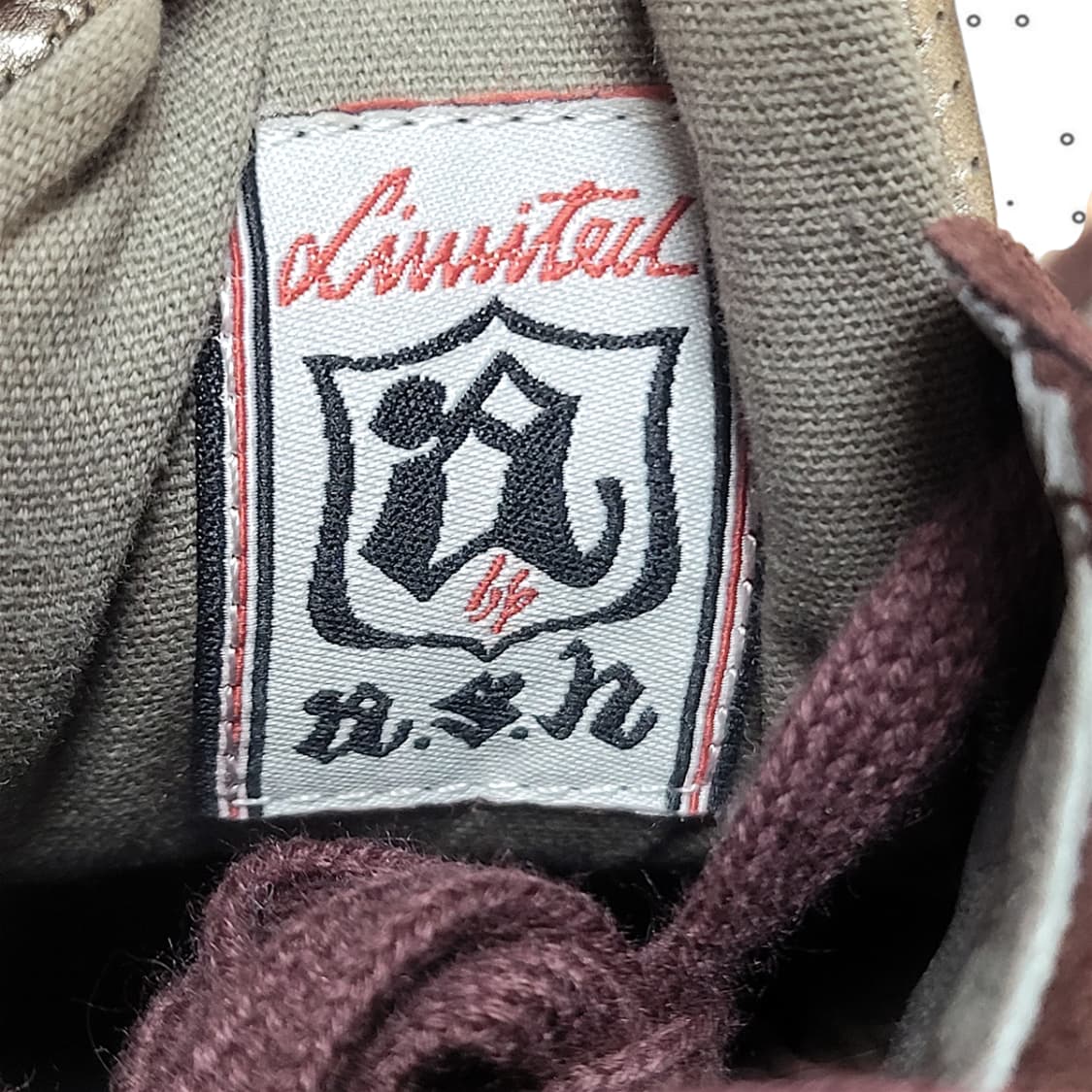 [230,37] ASH 아쉬 보위 하이탑 웨지힐 스니커즈 와인 상품이미지9