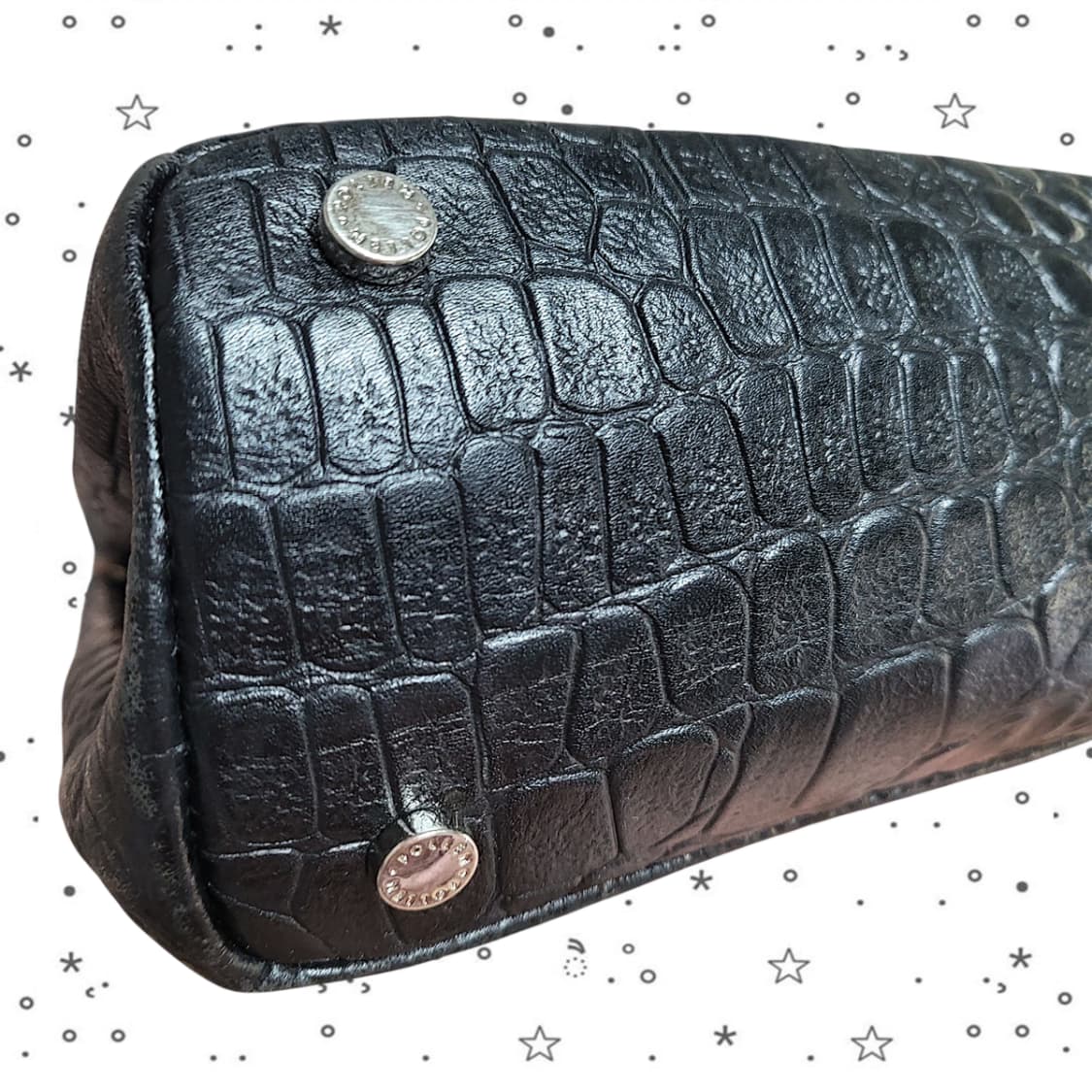 Pollen 폴렌 스컬 레더 토트 크로스백 상품이미지6