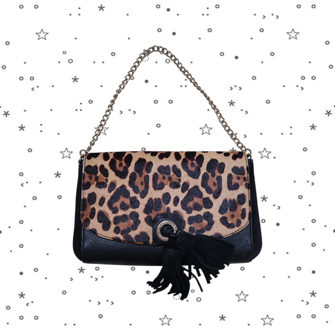 Kate Spade 케이트스페이스 레오파드 체인 숄더백 상품이미지1