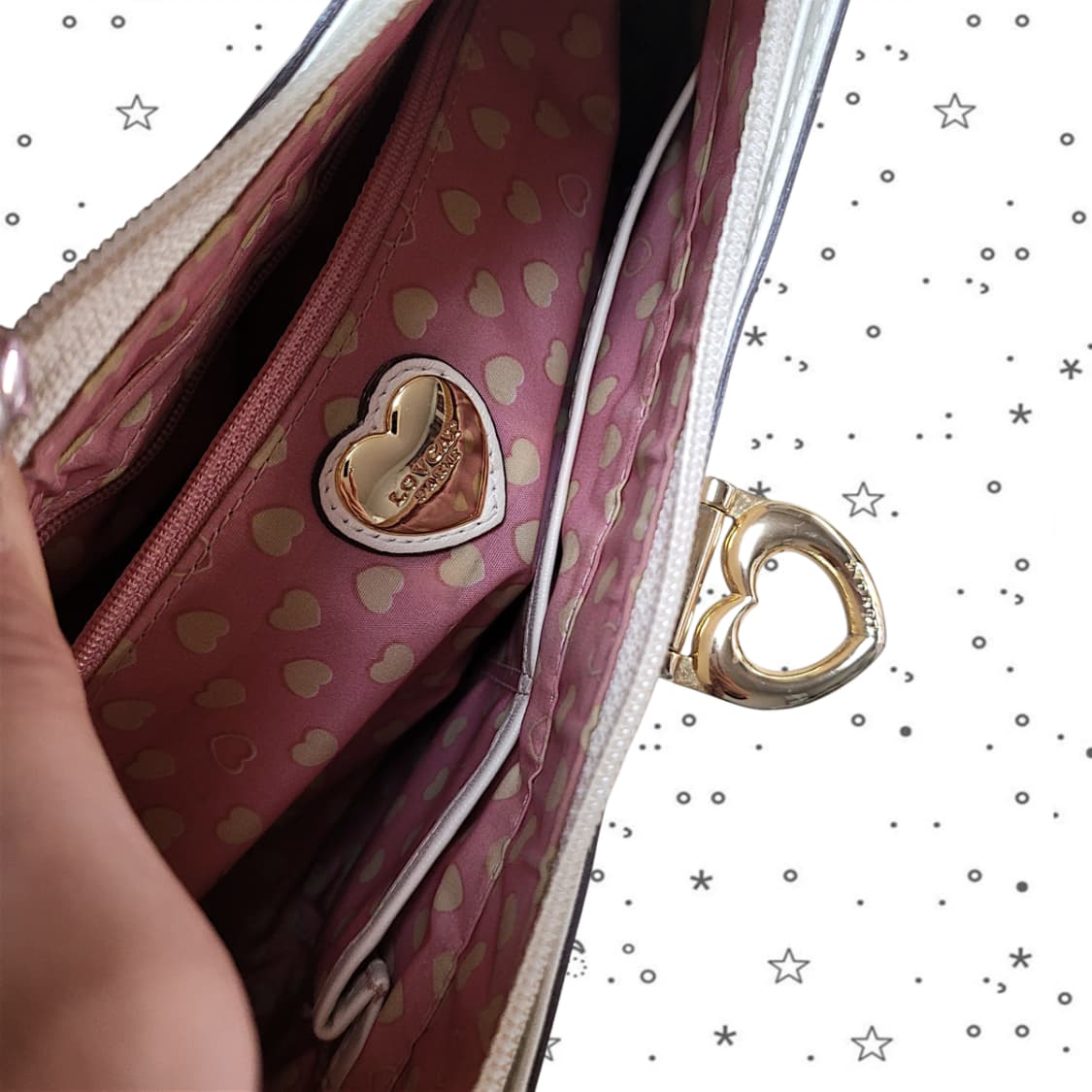 LoveCat 러브캣 하트 엠보 숄더백 상품이미지10