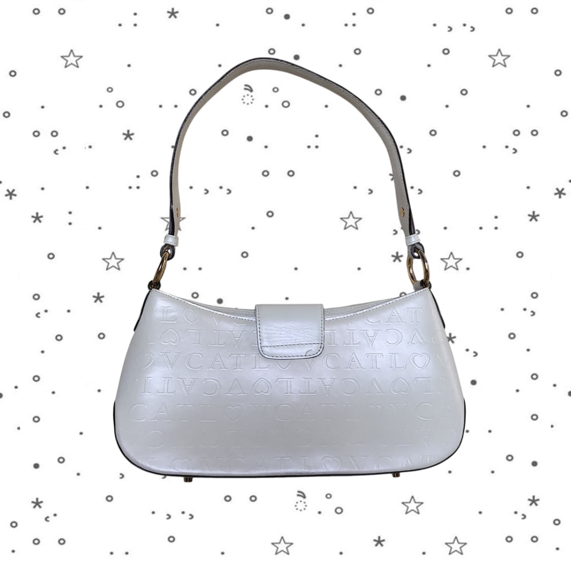 LoveCat 러브캣 하트 엠보 숄더백 상품이미지2