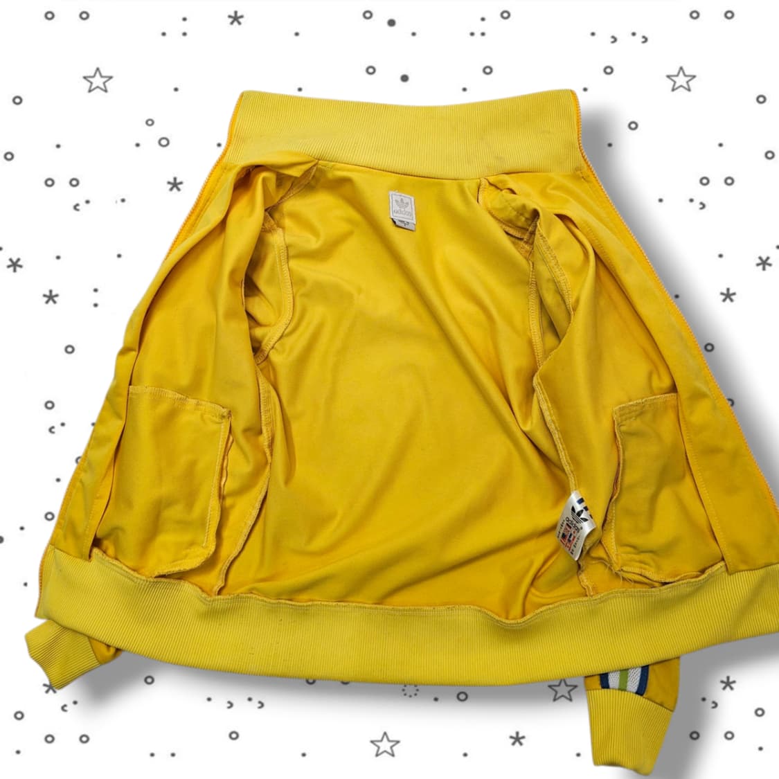 F ADIDAS 아디다스 90's 옐로우 트랙탑 져지 상품이미지7