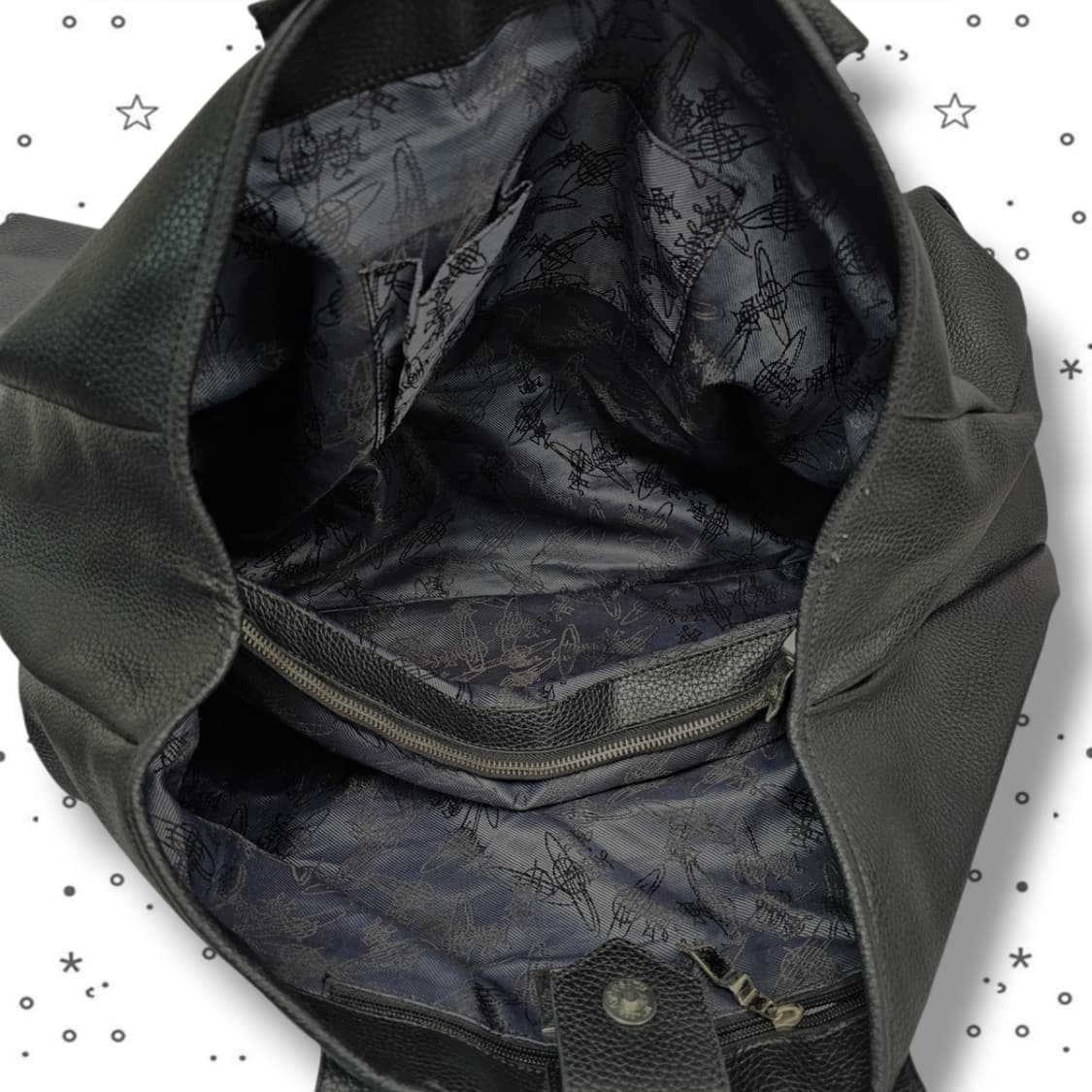 Vivienne Westwood 비비안웨스트우드 펀칭 로고 토트백 상품이미지8