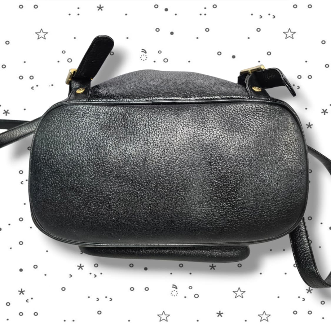 MCM 엠씨엠 스타크 가죽 백팩 블랙 상품이미지6