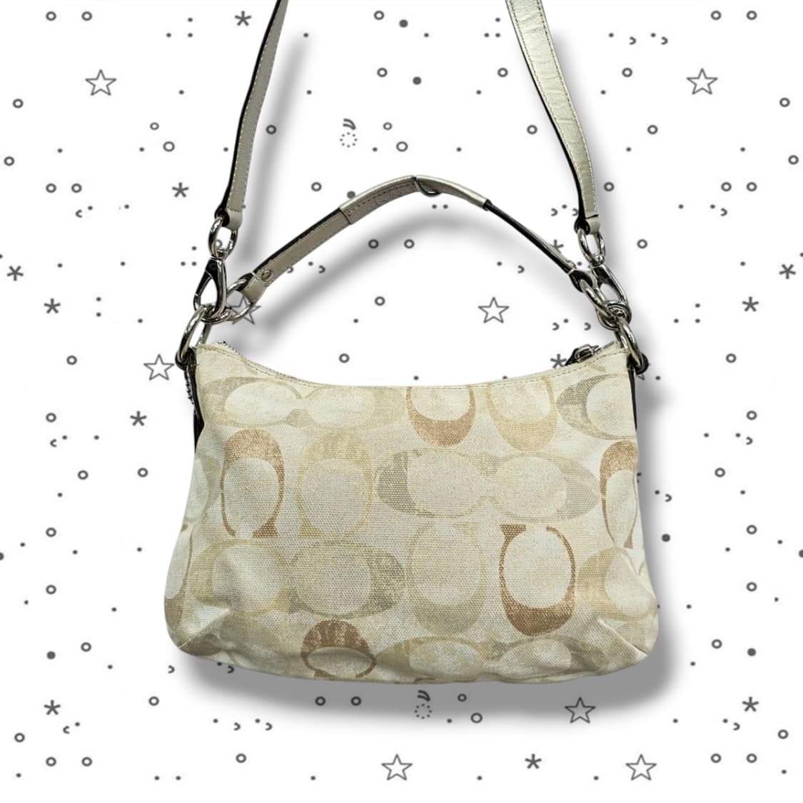 COACH 코치 시그니쳐 스팽글 포인트 숄더백 상품이미지3