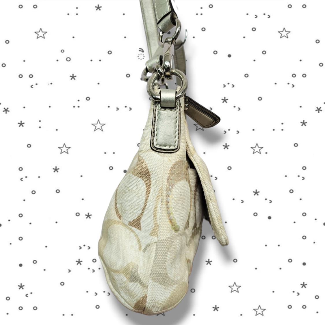 COACH 코치 시그니쳐 스팽글 포인트 숄더백 상품이미지5