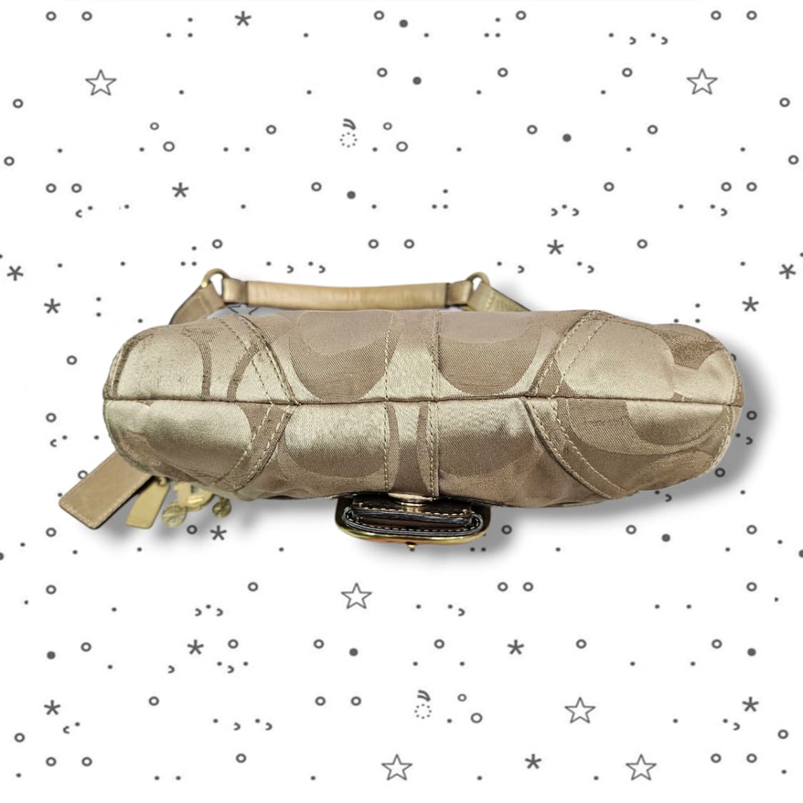 COACH 코치 소호 시그니처 골드 버클 숄더백 상품이미지5